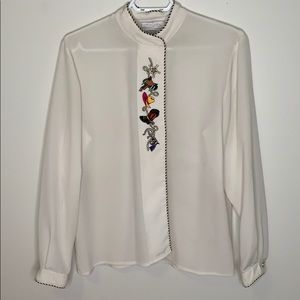 Vintage Simon Chang “western” blouse